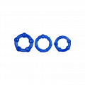 Beaded Cockrings, 3 Teile, 2 - 5 cm