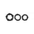 Beaded Cockrings, 3 Teile, 2 - 5 cm