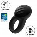 Satisfyer 'SIGNET RING CONNECT APP', Penisring, schwarz, 8,3 cm