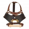 Kopfmaske mit Holzknebel