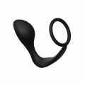 Analplug mit Hodenring, Silikon