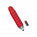 Gerippter Minivibrator aus Silikon