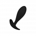 Analplug aus Silikon, L