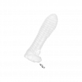 Gerillte Penishülle mit Reizer