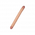 Doppeldildo mit langem Schaft
