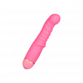 Gerippter G-Punkt-Vibrator aus Silikon