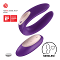 Satisfyer 'Double Plus Remote' aus Silikon, 8cm