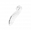 Geschwungener Glasdildo