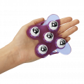 Massagehandschuh mit Edelstahlkugeln