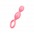Analplug aus Silikon mit Kugeln
