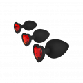 Bling Plugs, 7,5 - 9,5 cm, 3 Teile