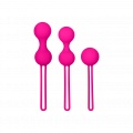 Liebeskugel-Set aus Silikon, 3 Teile