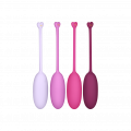 Liebeskugel-Set aus Silikon, 4 Teile