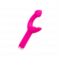 Rabbitvibrator aus Silikon, 18,7cm