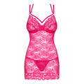 Sexy Nachthemd und String in pink