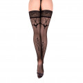 Ballerina - Fantasy Hold Ups - Stockings Size L-XL (20 denier) - Black