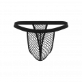 Transparenter Netz-Tanga