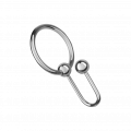Penisplug aus Edelstahl 2,5cm