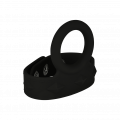 Penisring mit verstellbarem Hodengurt, 3 - 6,5cm