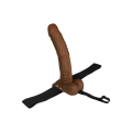 Hollow Strap-On with Balls, 25cm