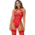 Mesh-Cutout-Teddy rot (L)