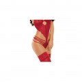 Stringbody Denver mit Spitze rot L/XL 