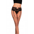 Nita Strumpfgürtel in schwarz L/XL