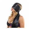 Deluxe PREMIUM Augenschal "Schattenspiel" (schwarz)
