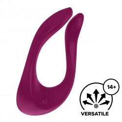 Satisfyer 'Endless Joy', Multifunktionen Vibrator, berry, 13,5cm