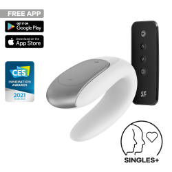 Satisfyer 'DOUBLE FUN CONNECT APP', Partnervibrator, 9,5 cm