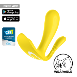 Satisyfer 'TOP SECRET CONNECT APP', Klassikvibrator, 11 cm
