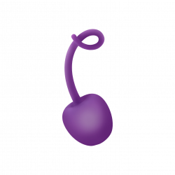 Liebeskugel in Apfel-Design aus Silikon