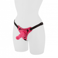 Strap-On mit Schraubgewinde aus Silikon