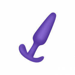 Silikon-Analdildo, L