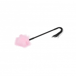 Federkitzler mit Gummipeitsche