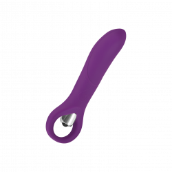 G-Spot Silikon-Vibrator mit Haltering