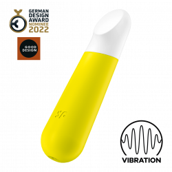 Satisfyer 'Ultra Power Bullet 4', Minivibrator, gelb, 10 cm