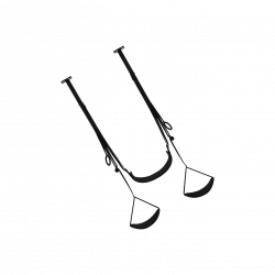 Leidenschaftliches Liebesschaukel-Set, 4 Teile