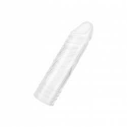 Penishülle mit Rippen
