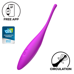Satisfyer 'TWIRLING JOY CONNECT APP', Klitoris-Vibrator, 18 cm