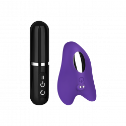 Vibrator Set aus Silikon, 2 Teile
