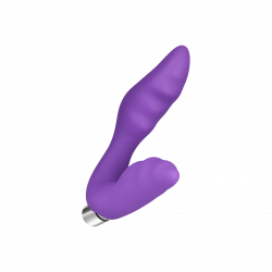 Analvibrator mit Dammreizer aus Silikon