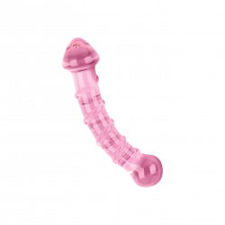 Gebogener Glasdildo