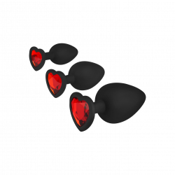 Bling Plugs, 7,5 - 9,5 cm, 3 Teile