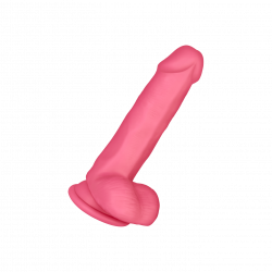 Dual Density Cock With Balls, 16,5 cm