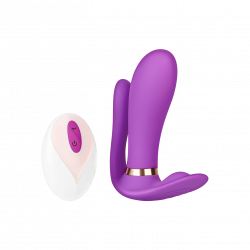 Silikon-Vibrator mit Fernbedienung