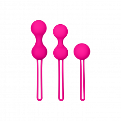 Liebeskugel-Set aus Silikon, 3 Teile