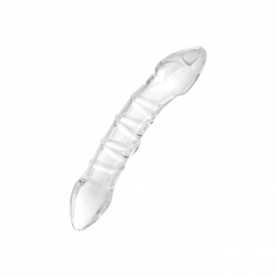Geschwungener Glasdildo