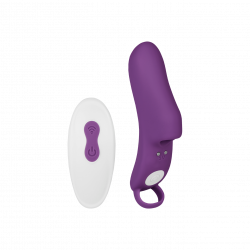 Süßer Fingervibrator mit Fernbedienung