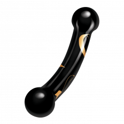 Handblown Double Ended Dildo, 13,9cm